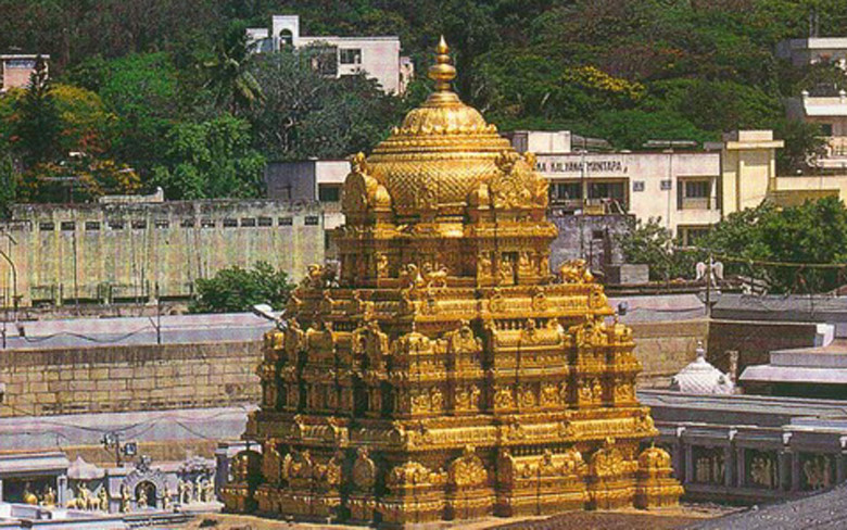 Ngôi đền thờ dát vàng ở Ấn Độ